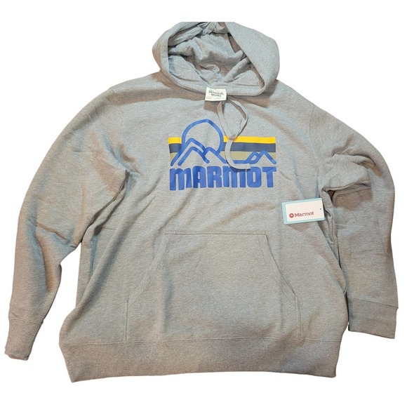 Marmot Other - Marmot Coastal Hoodie Mens XXL Heather Grey